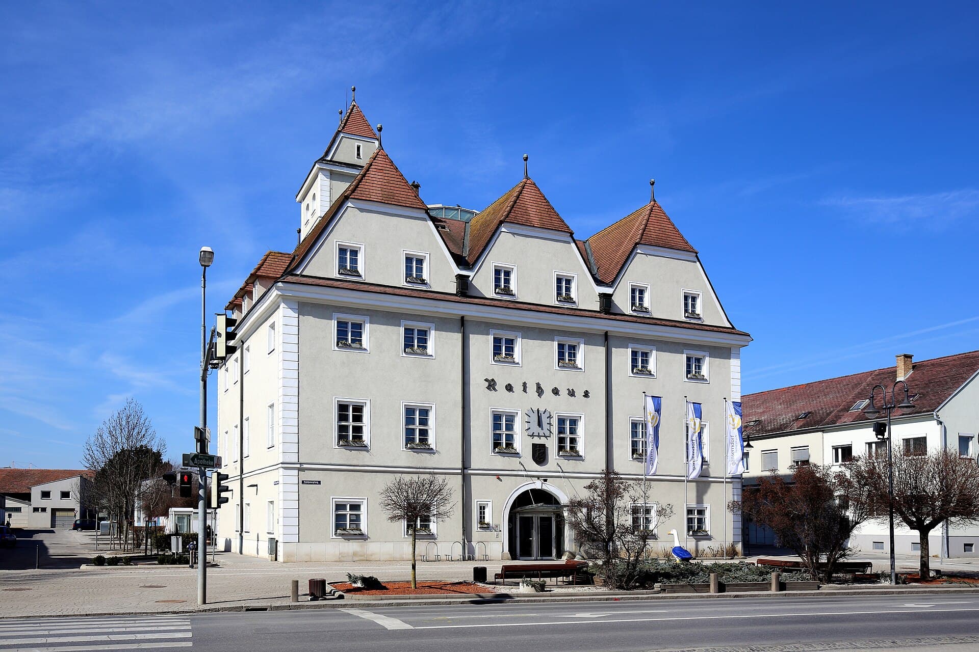 Rathaus von Gänserndorf, Niederösterreich