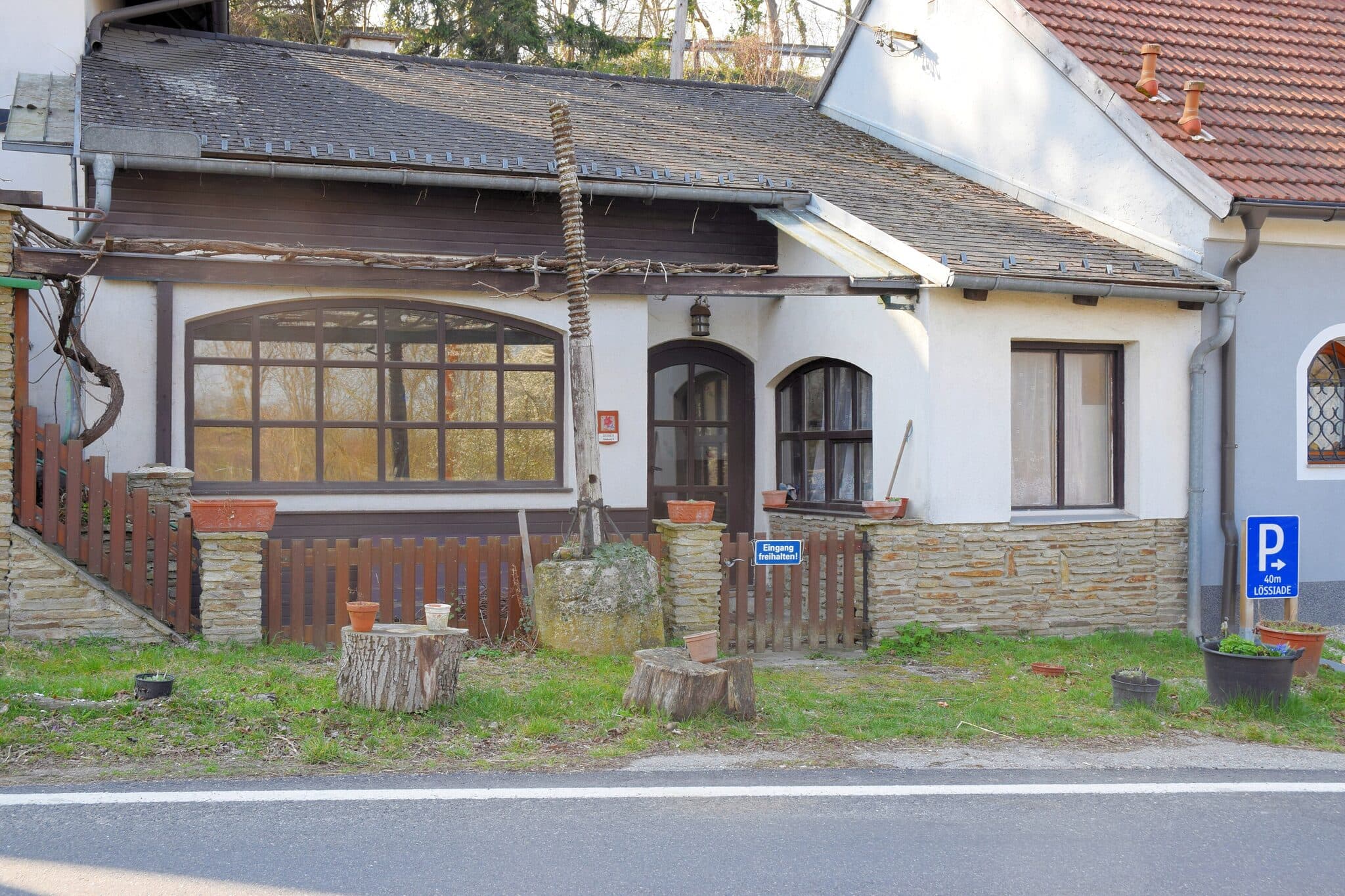 Presshaus in der Kellergasse Absberg, Absdorf am Wagram, Niederösterreich