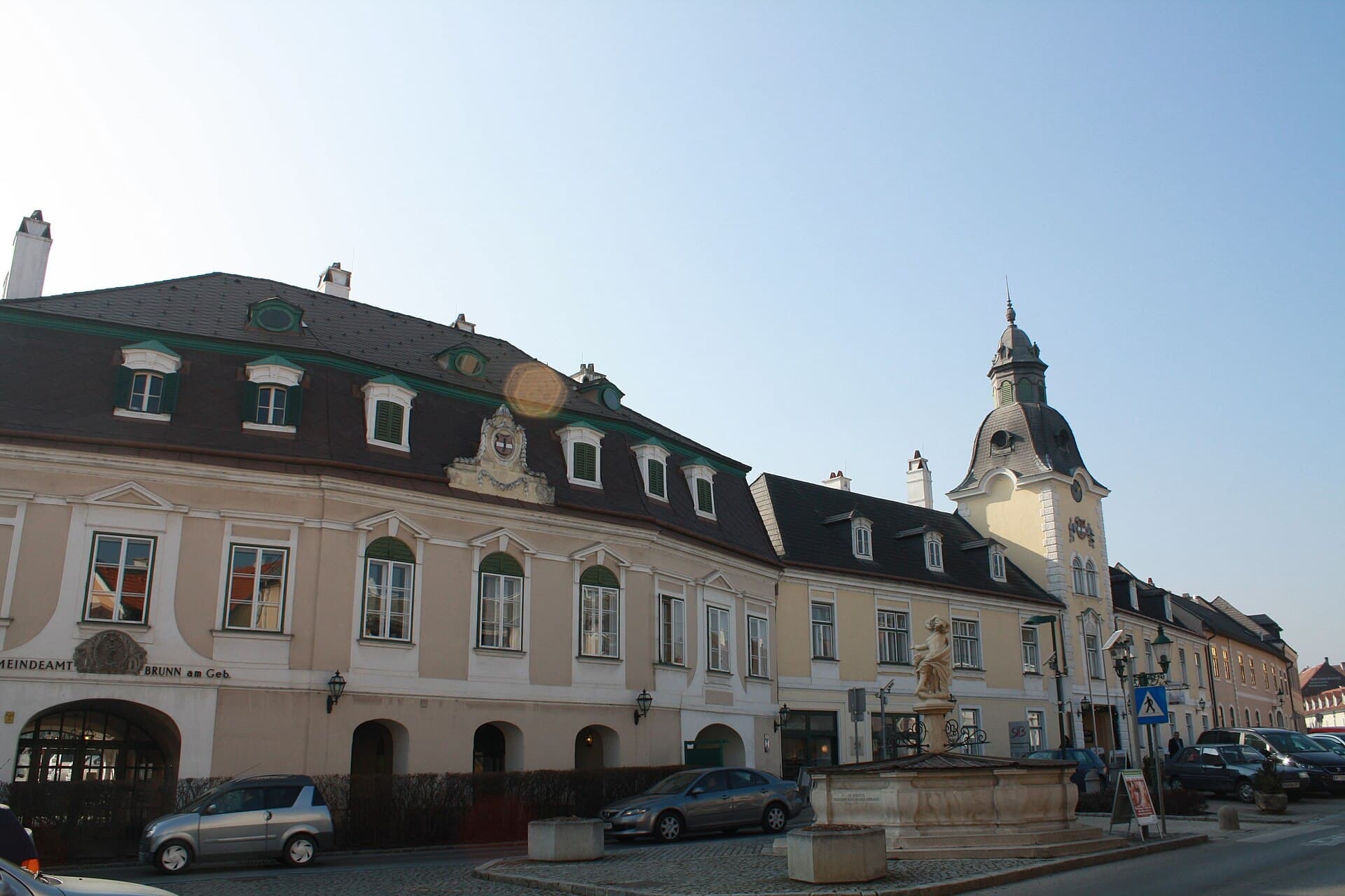 Ortsansicht von Brunn am Gebirge, Niederösterreich