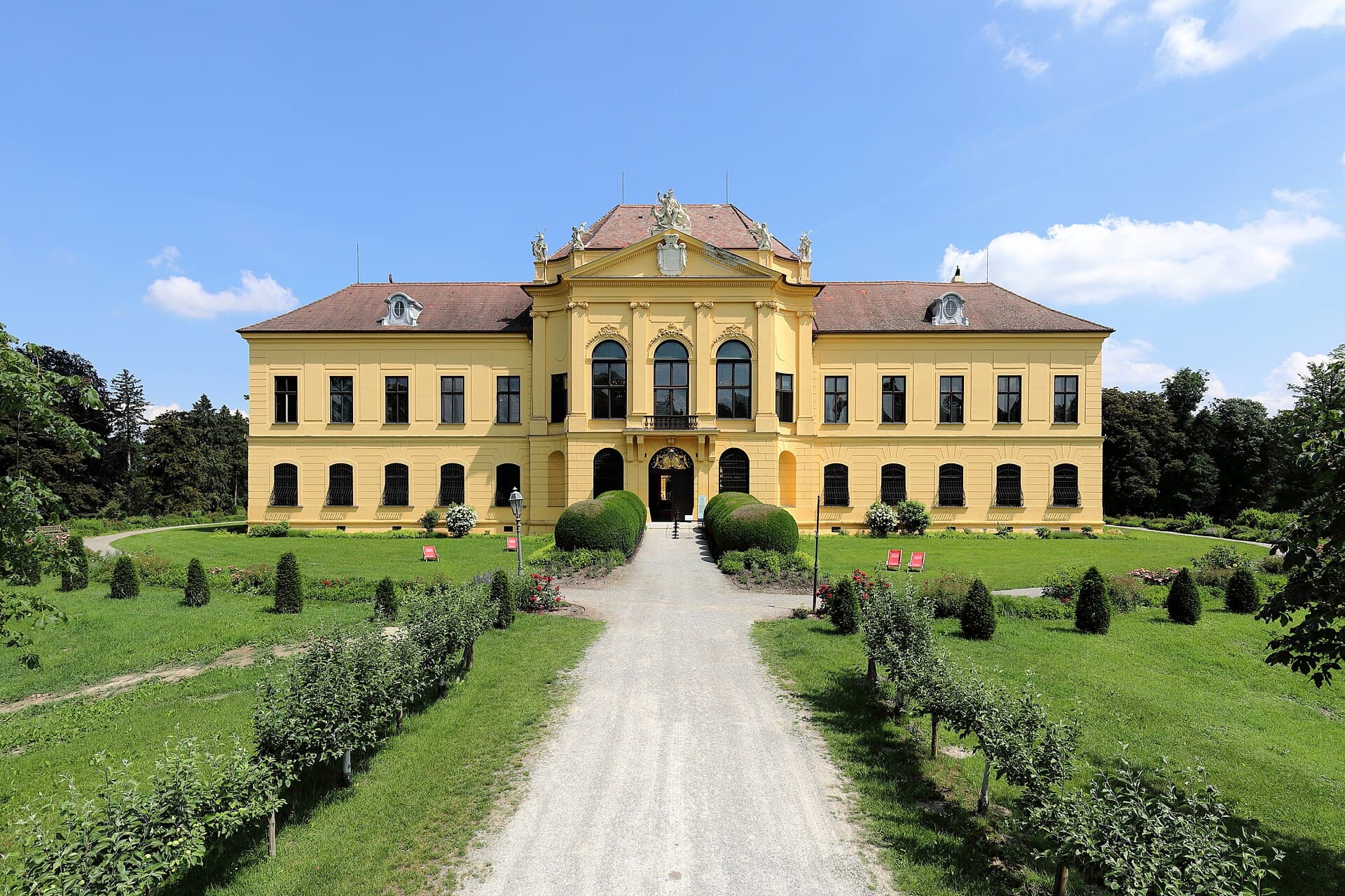 Ortsansicht von Eckartsau, Niederösterreich