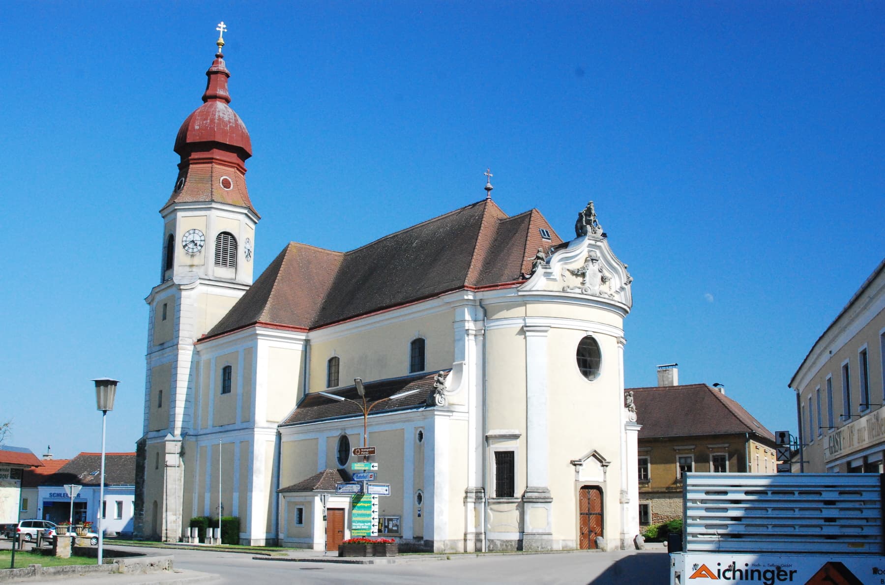 Ortsansicht von Göllersdorf, Niederösterreich
