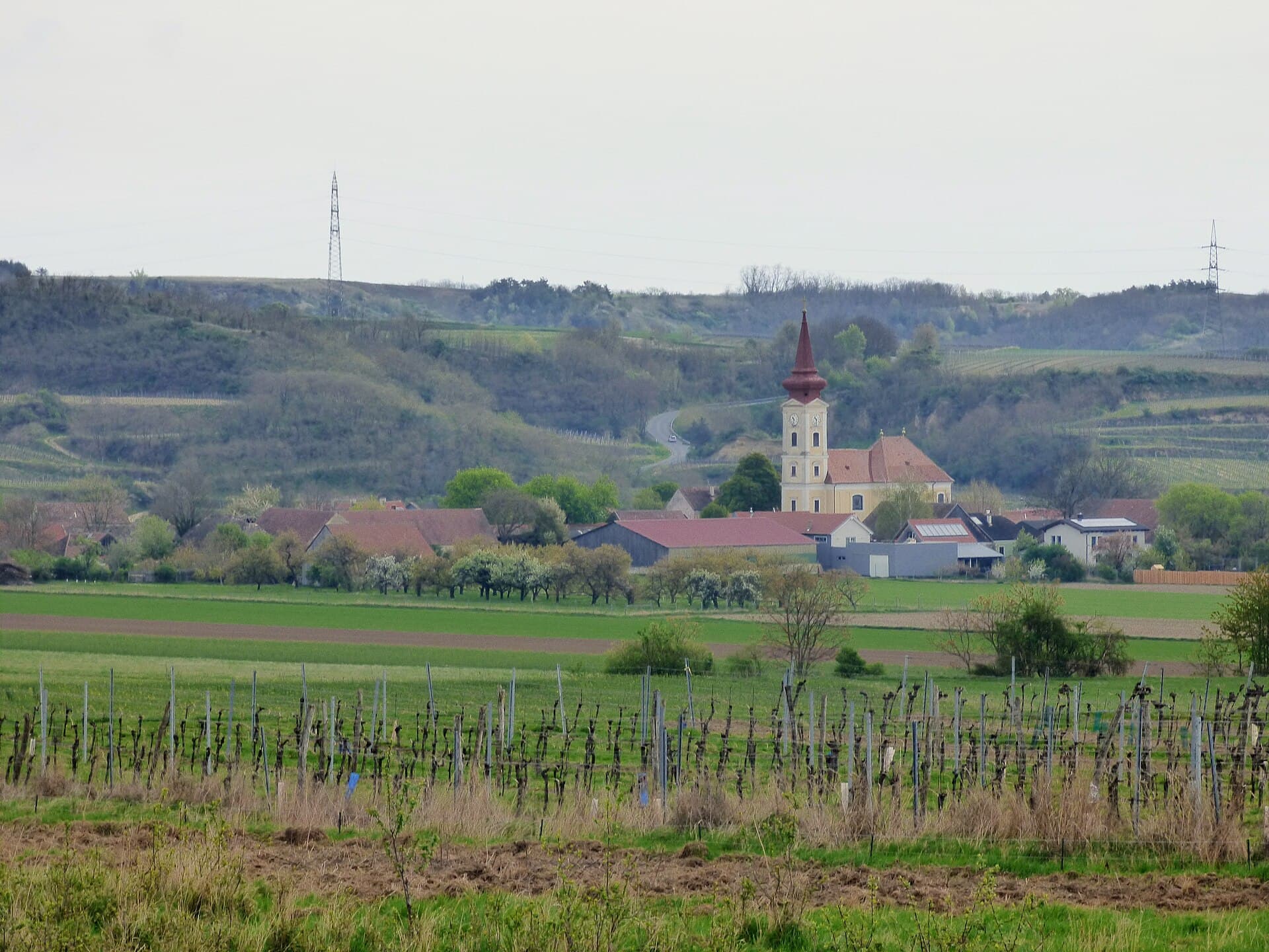 Ortsansicht von Großriedenthal, Niederösterreich