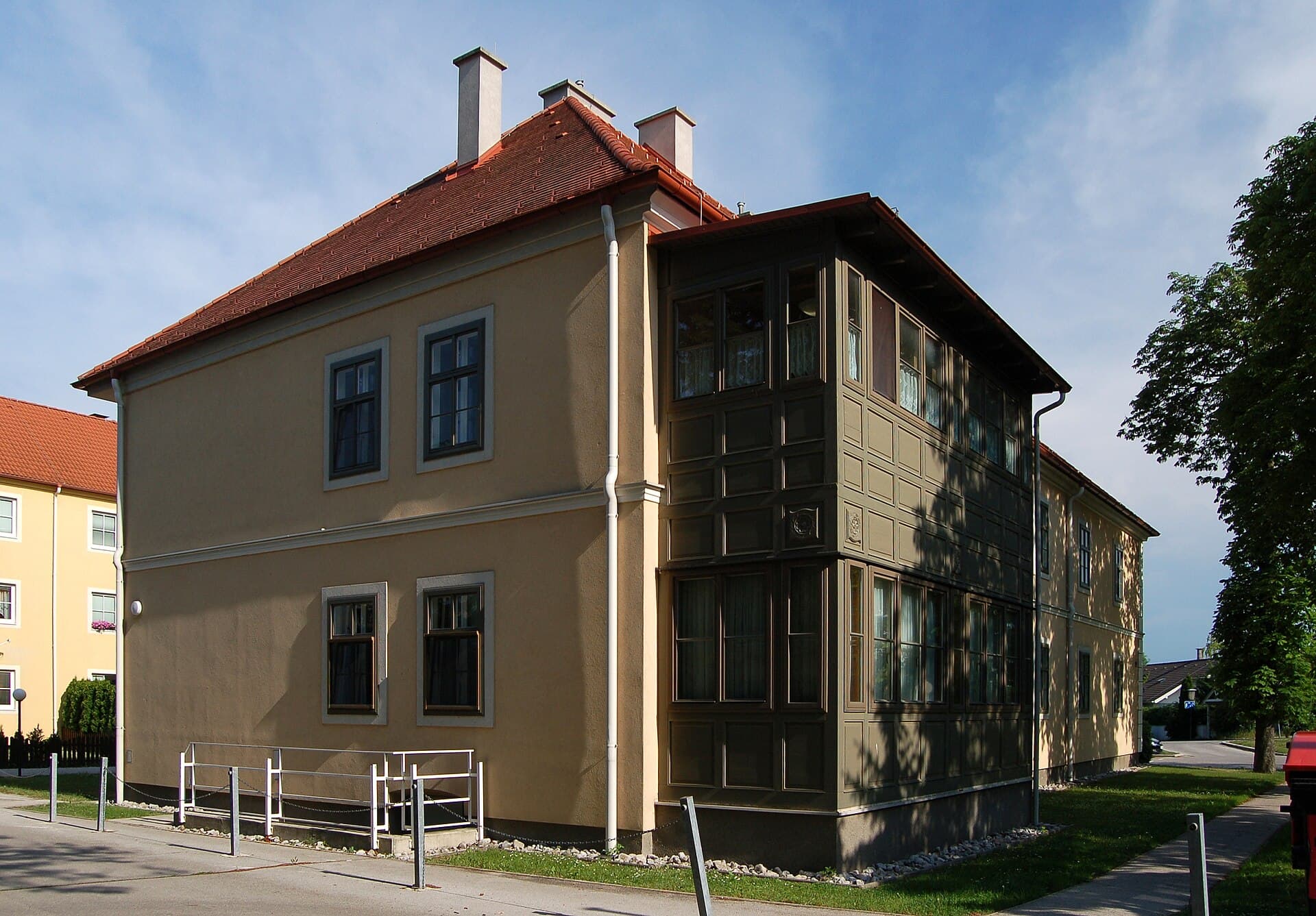 Ortsansicht von Günselsdorf, Niederösterreich