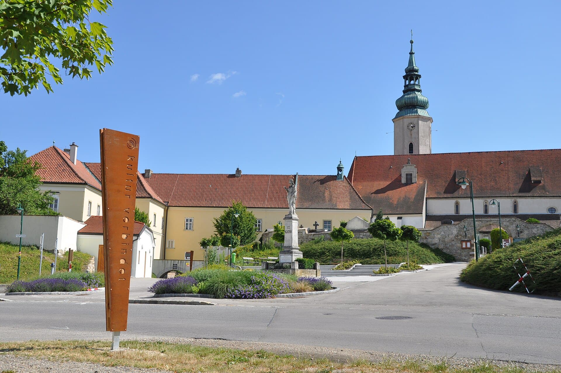Ortsansicht von Hausleiten, Niederösterreich