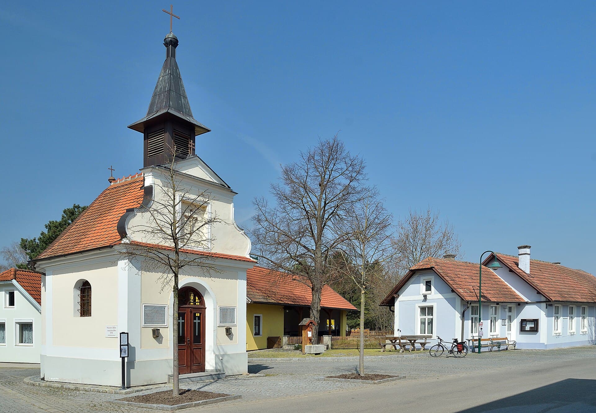 Ortsansicht von Muckendorf-Wipfing, Niederösterreich