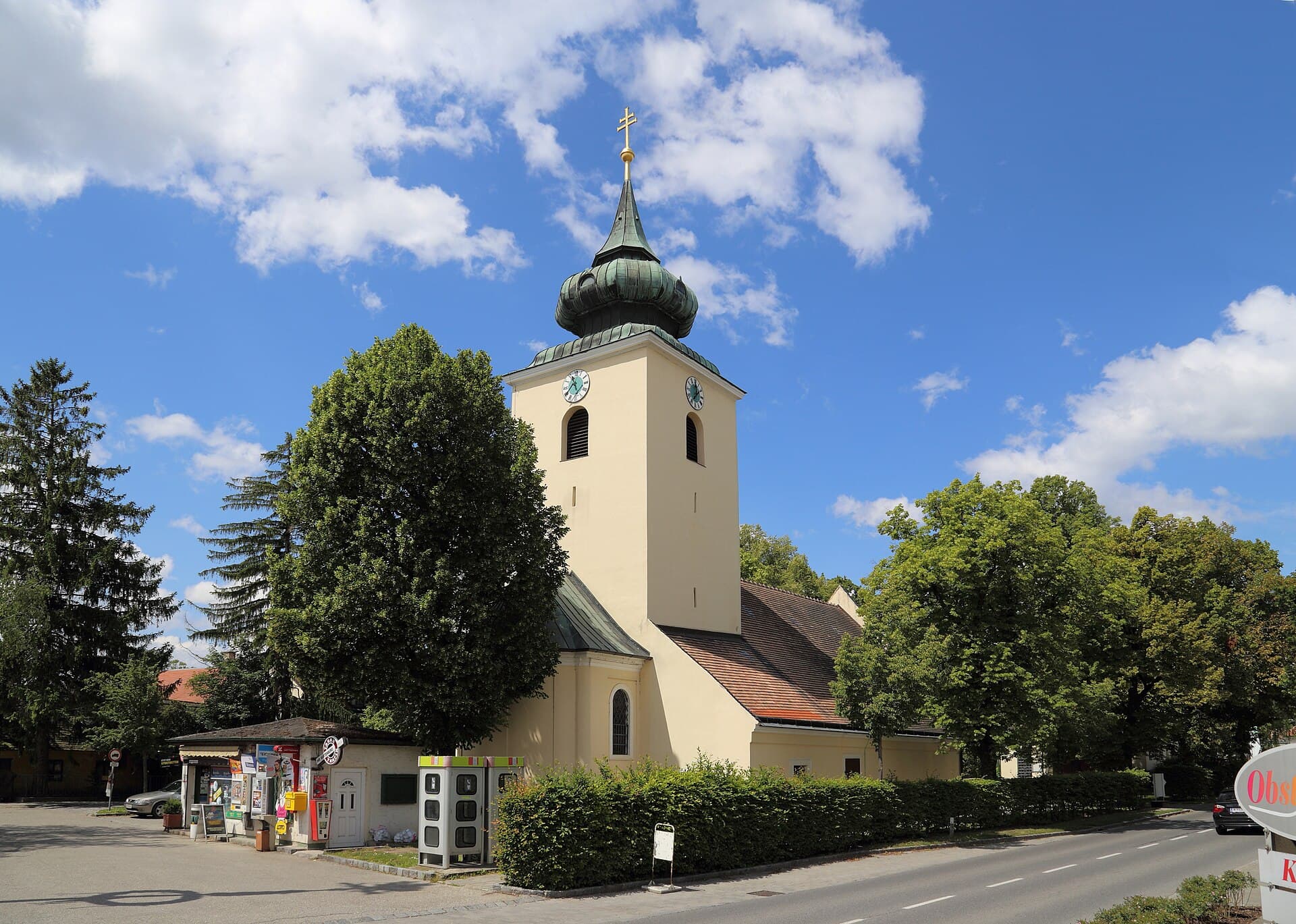 Ortsansicht von Raasdorf, Niederösterreich