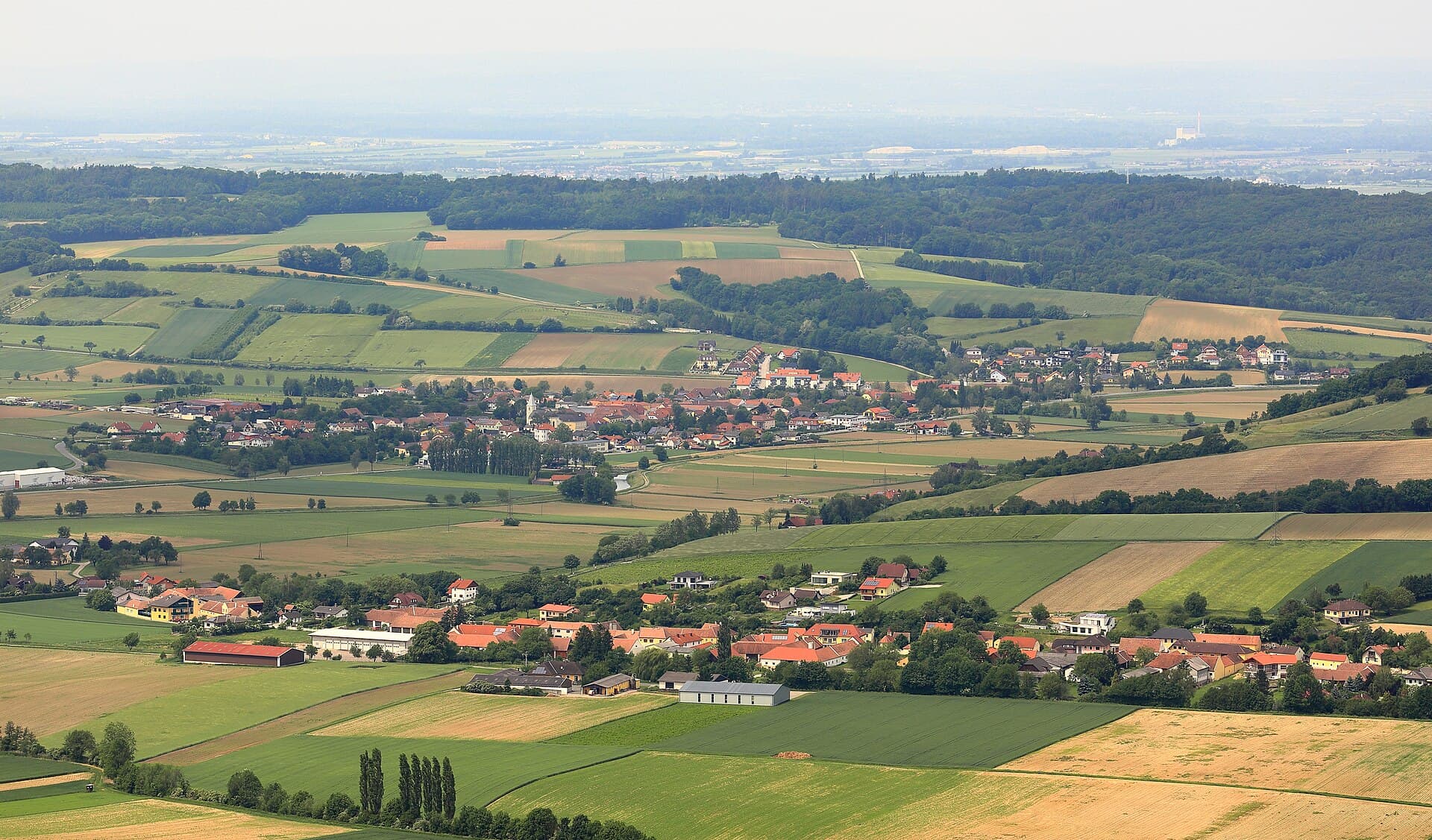 Ortsansicht von Asperhofen, Niederösterreich