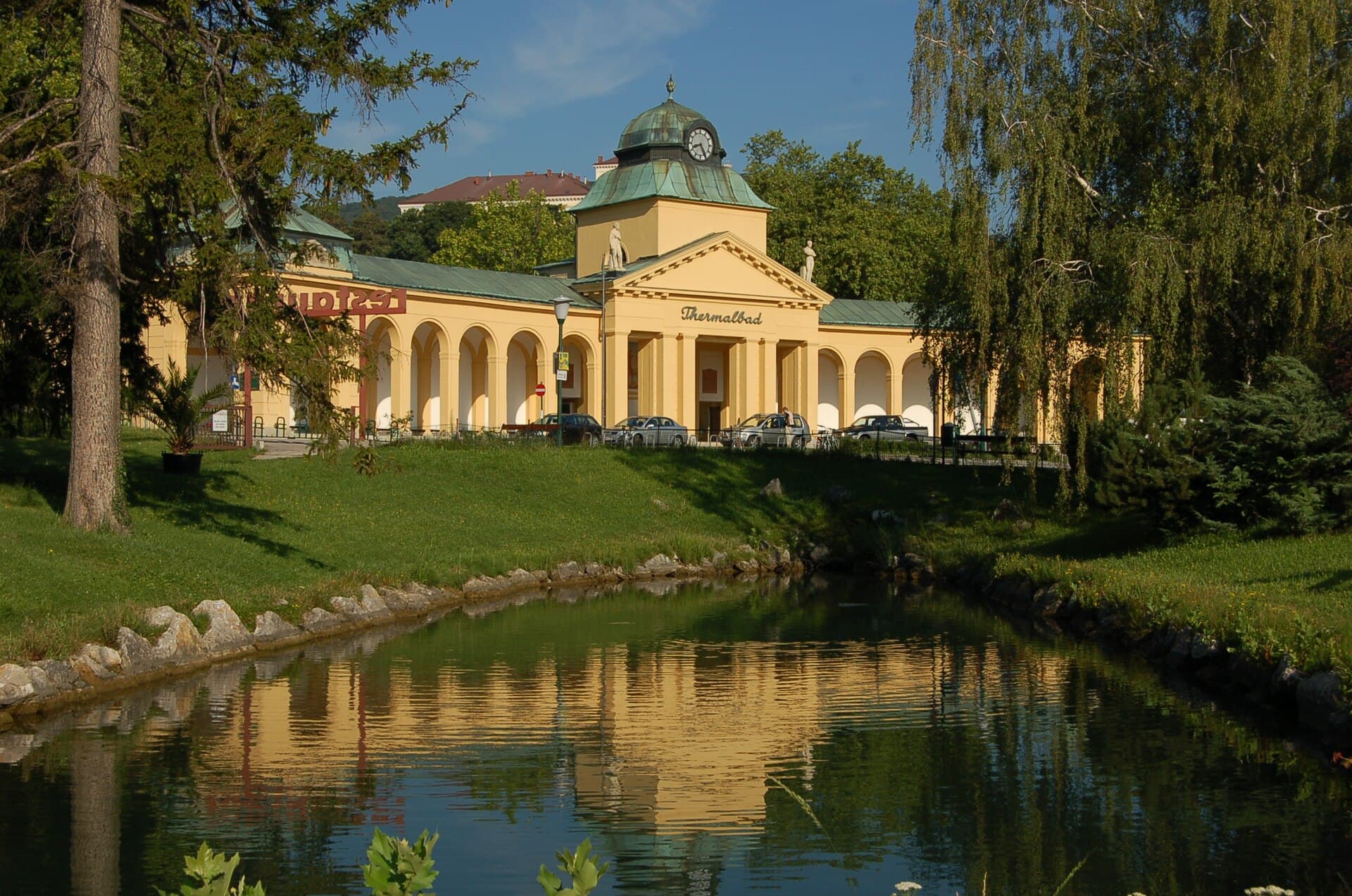 Ortsansicht von Bad Vöslau, Niederösterreich