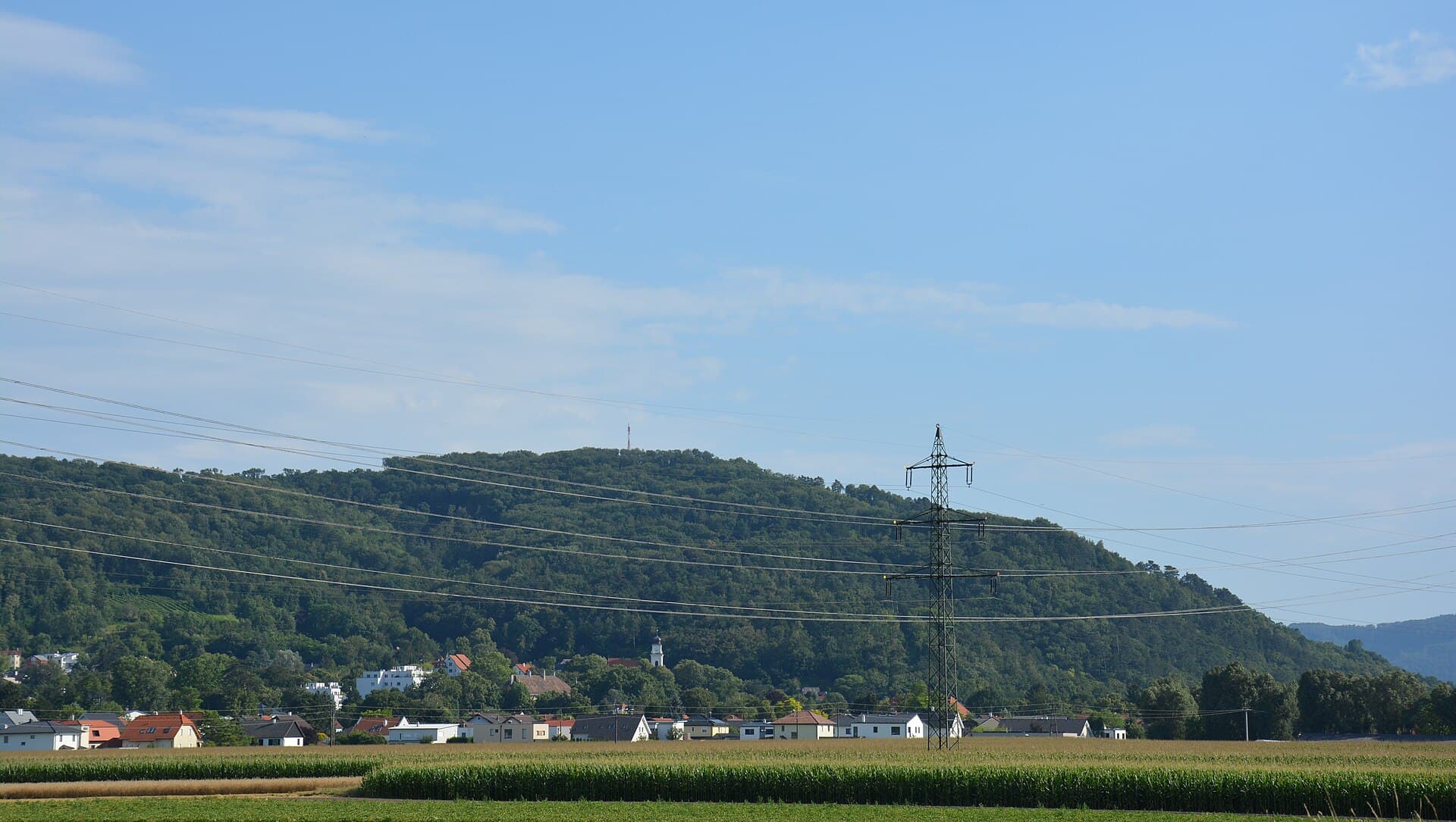 Ortsansicht von Bisamberg, Niederösterreich