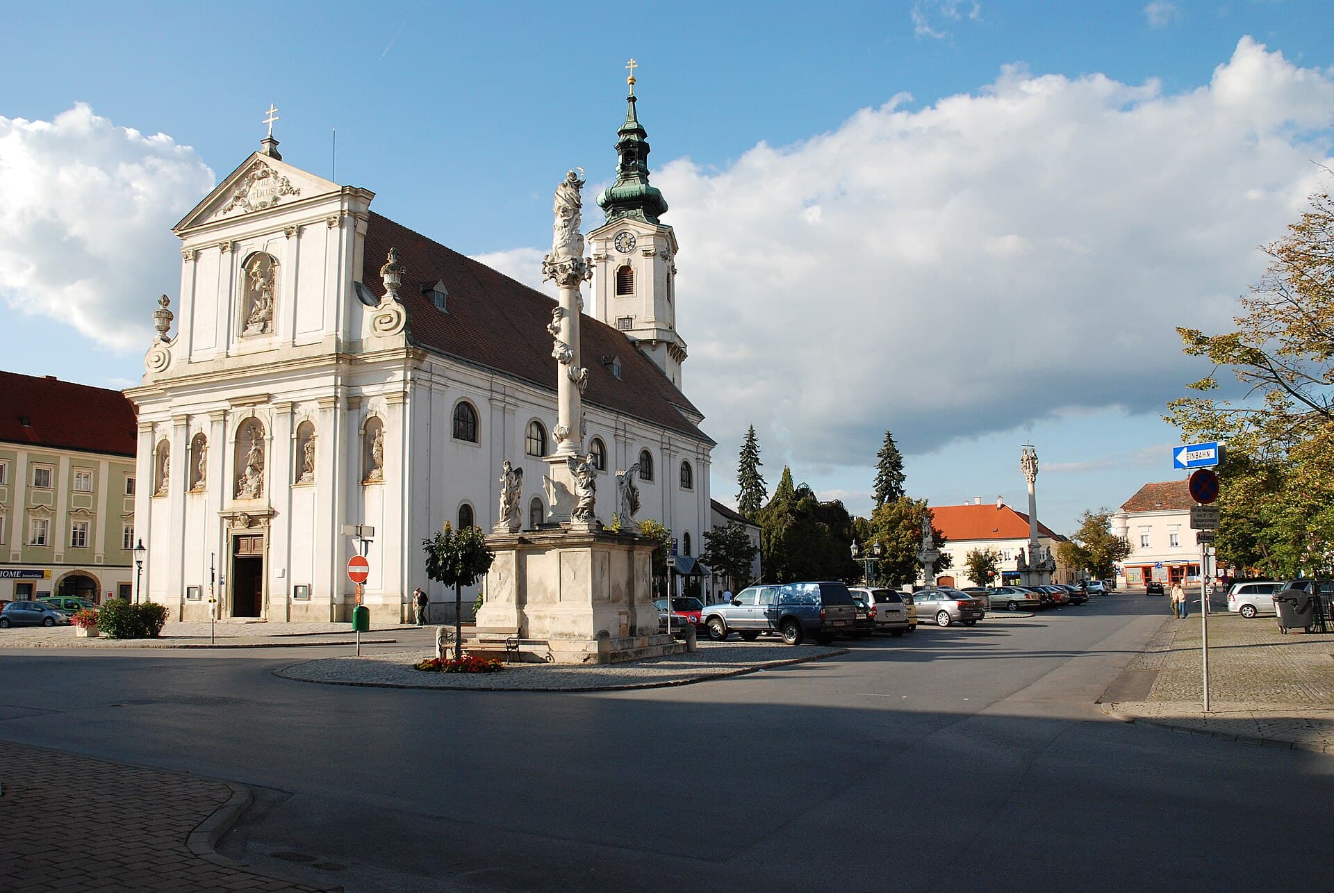 Ortsansicht von Bruck an der Leitha, Niederösterreich