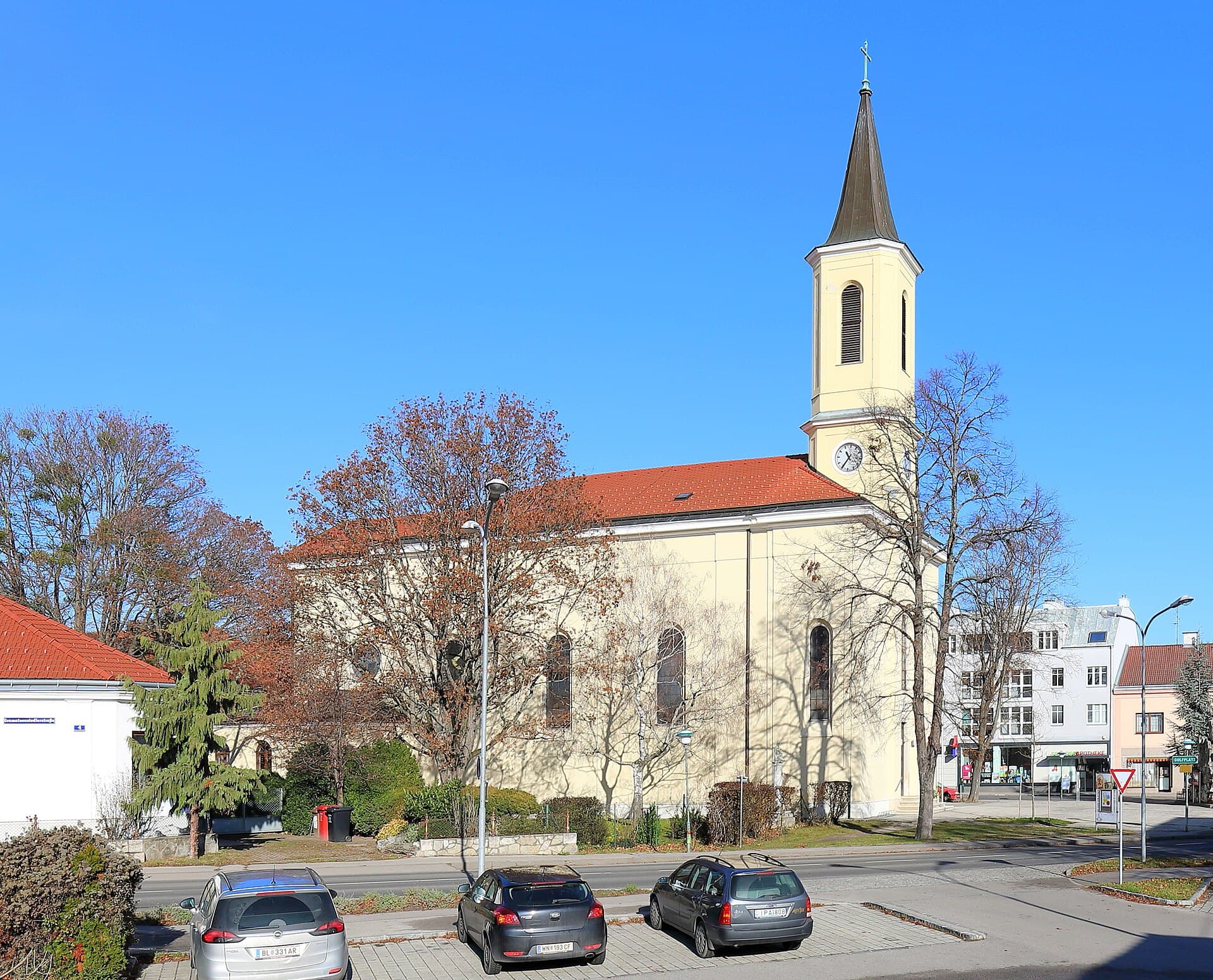 Ortsansicht von Ebergassing, Niederösterreich