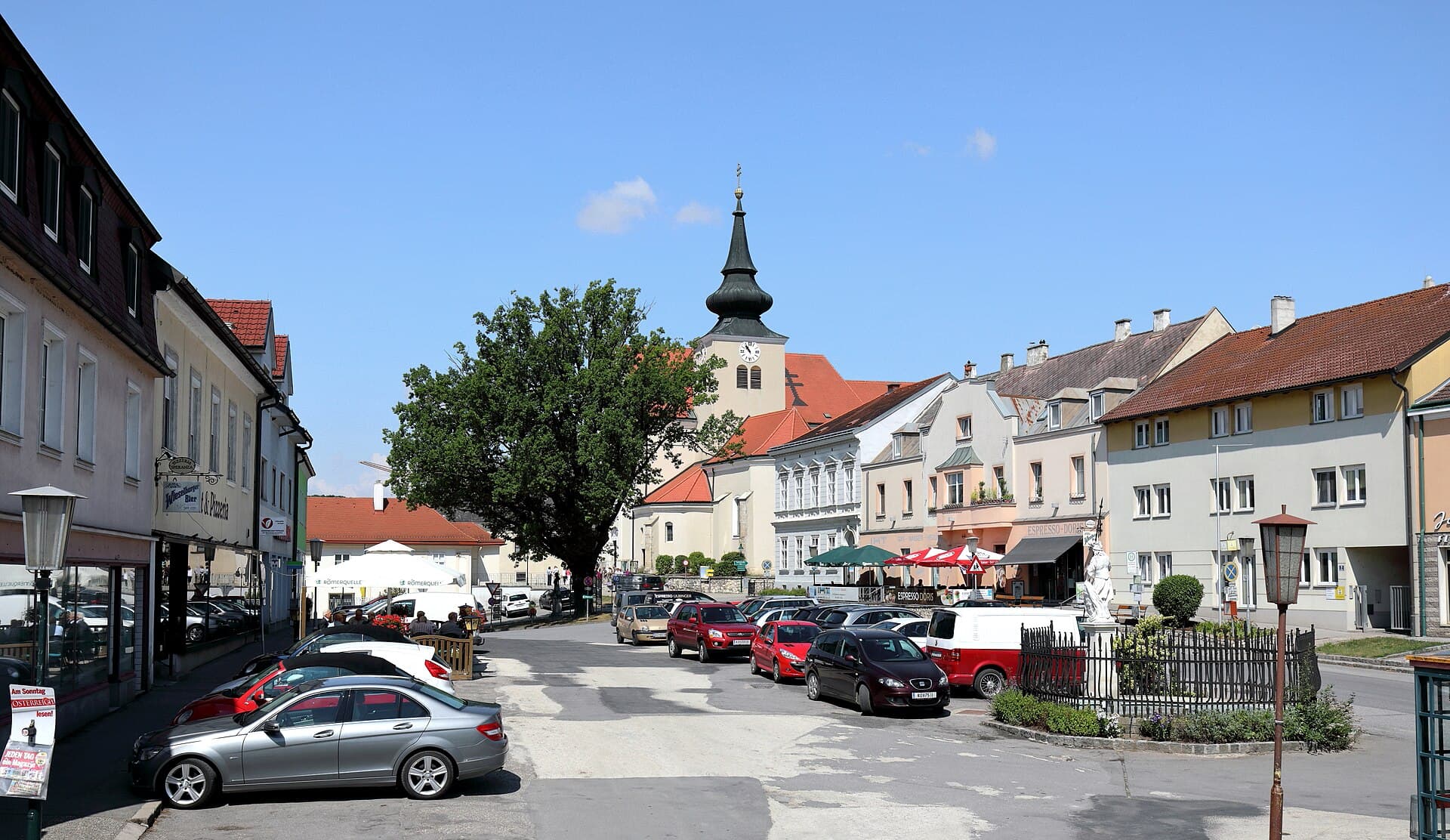Ortsansicht von Ernstbrunn, Niederösterreich