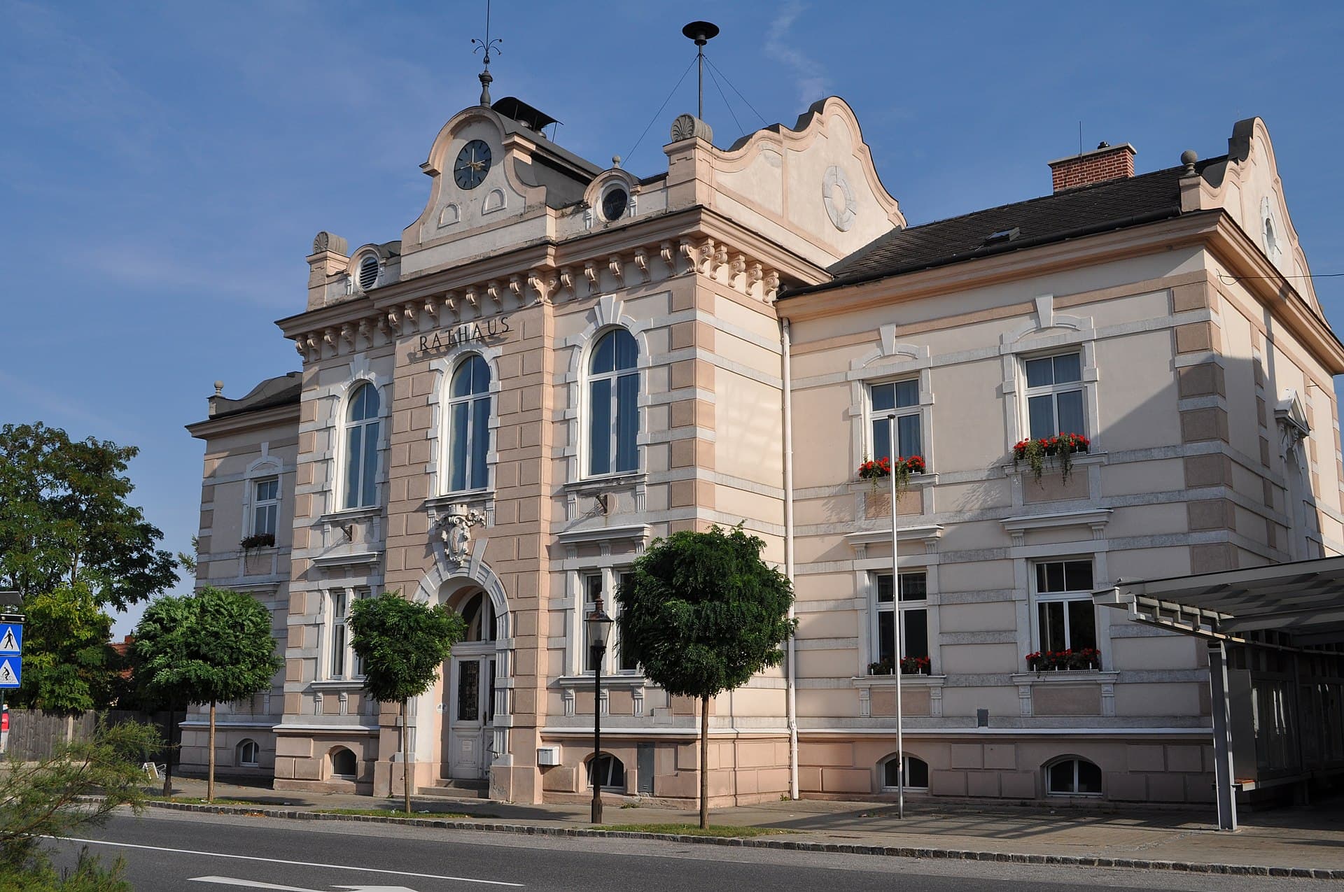 Ortsansicht von Felixdorf, Niederösterreich