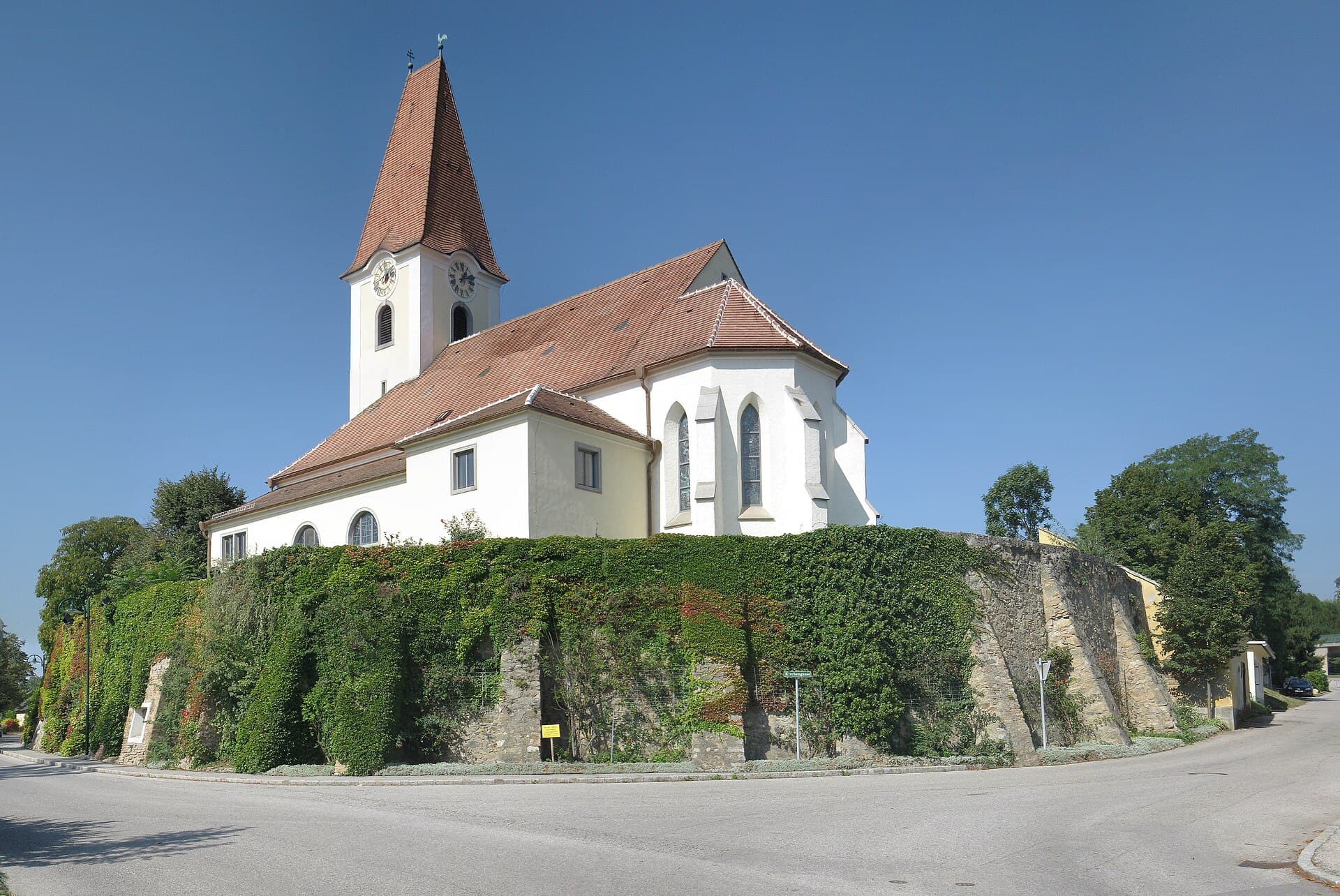 Ortsansicht von Fels am Wagram, Niederösterreich