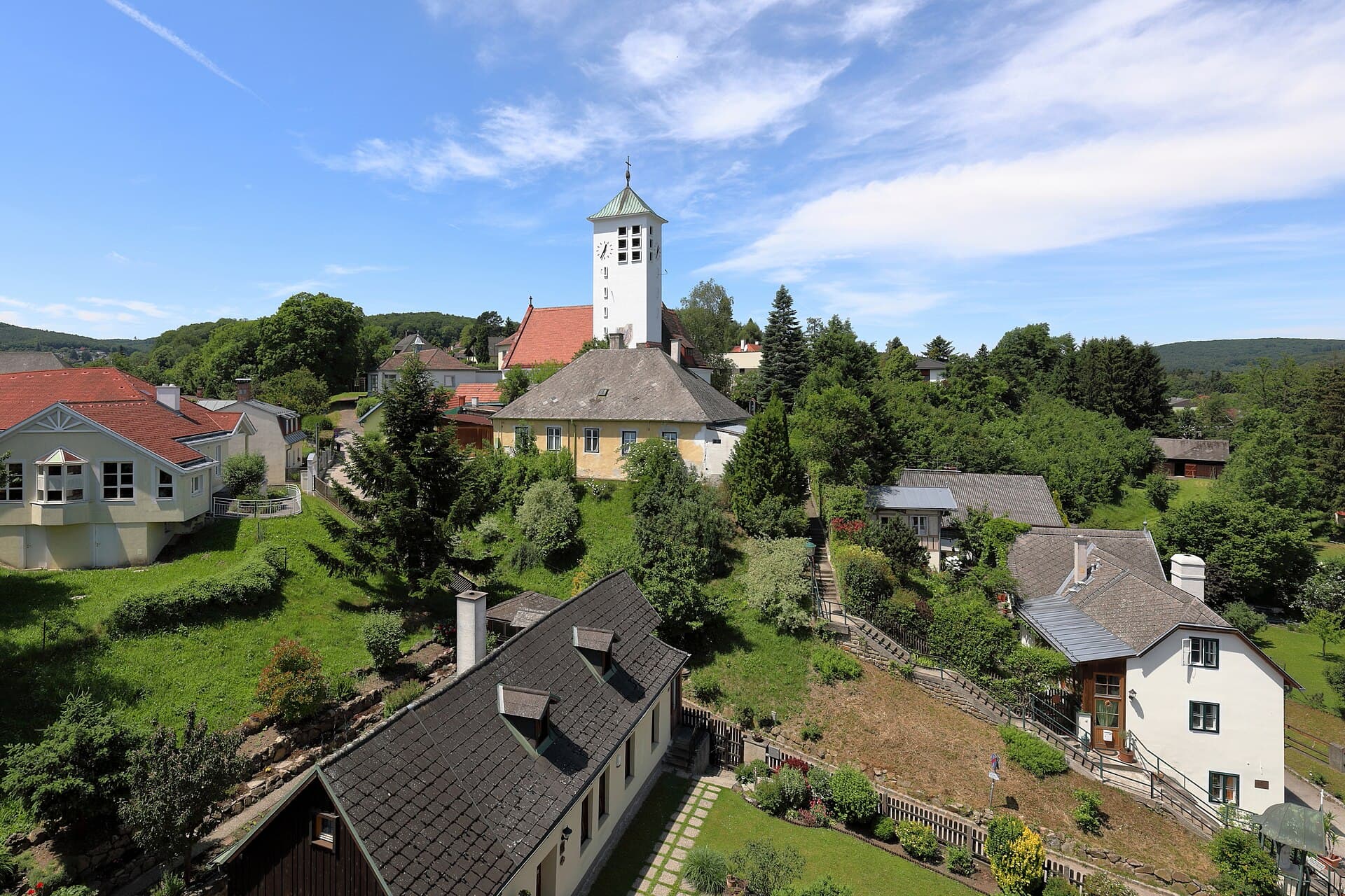 Ortsansicht von Gablitz, Niederösterreich