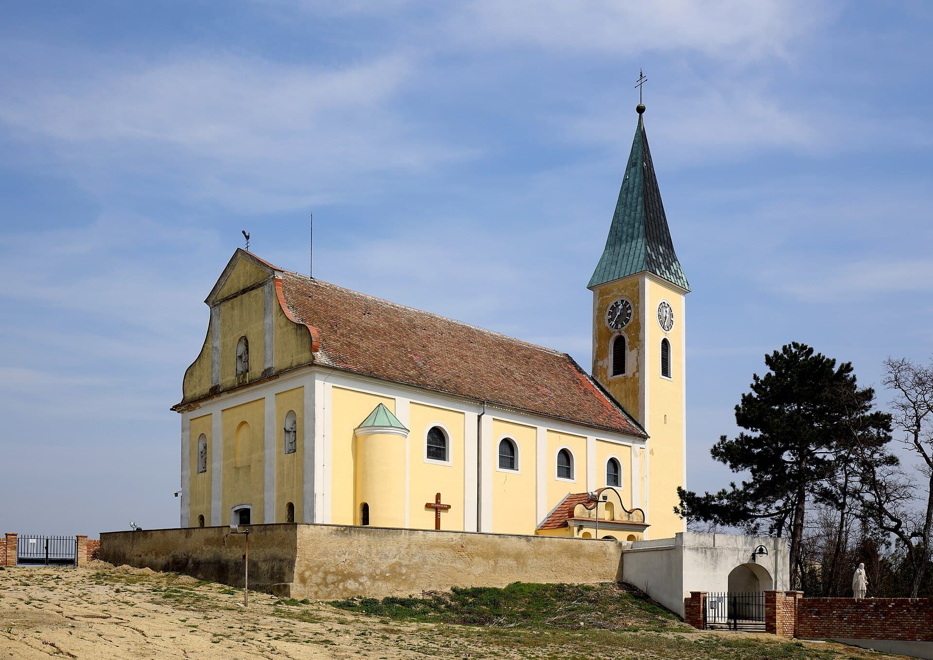 Ortsansicht von Großebersdorf, Niederösterreich