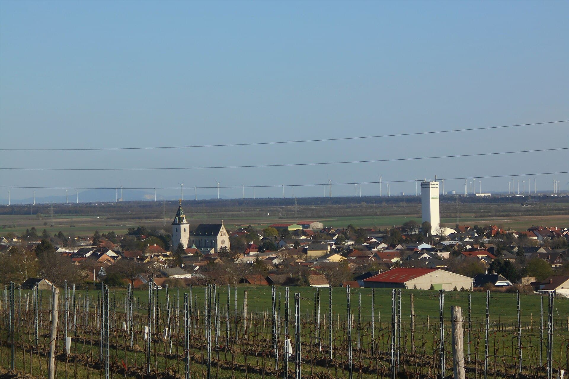 Ortsansicht von Großengersdorf, Niederösterreich