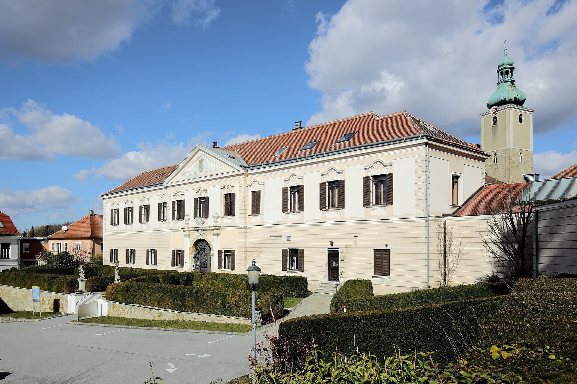 Ortsansicht von Großrußbach, Niederösterreich