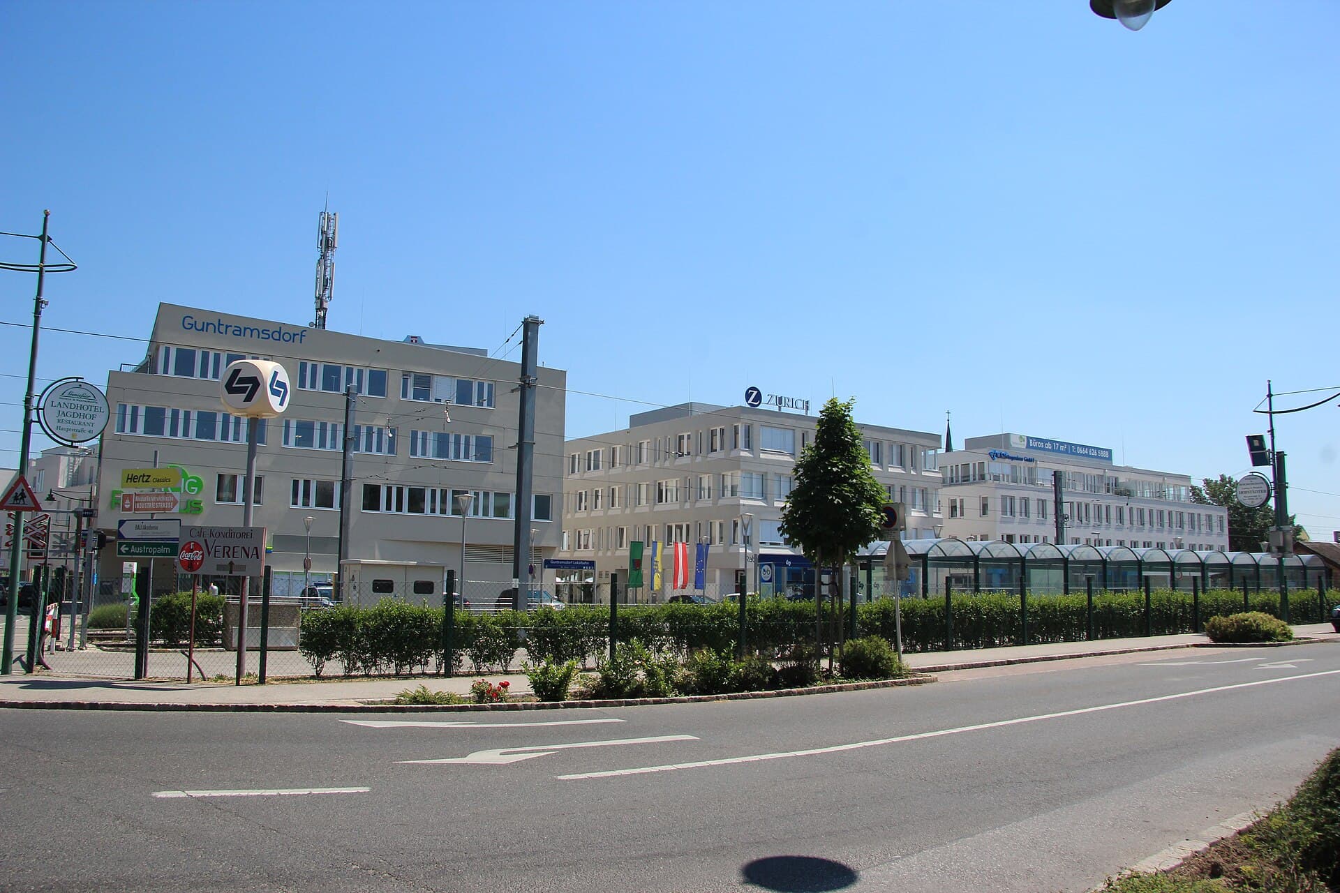 Ortsansicht von Guntramsdorf, Niederösterreich