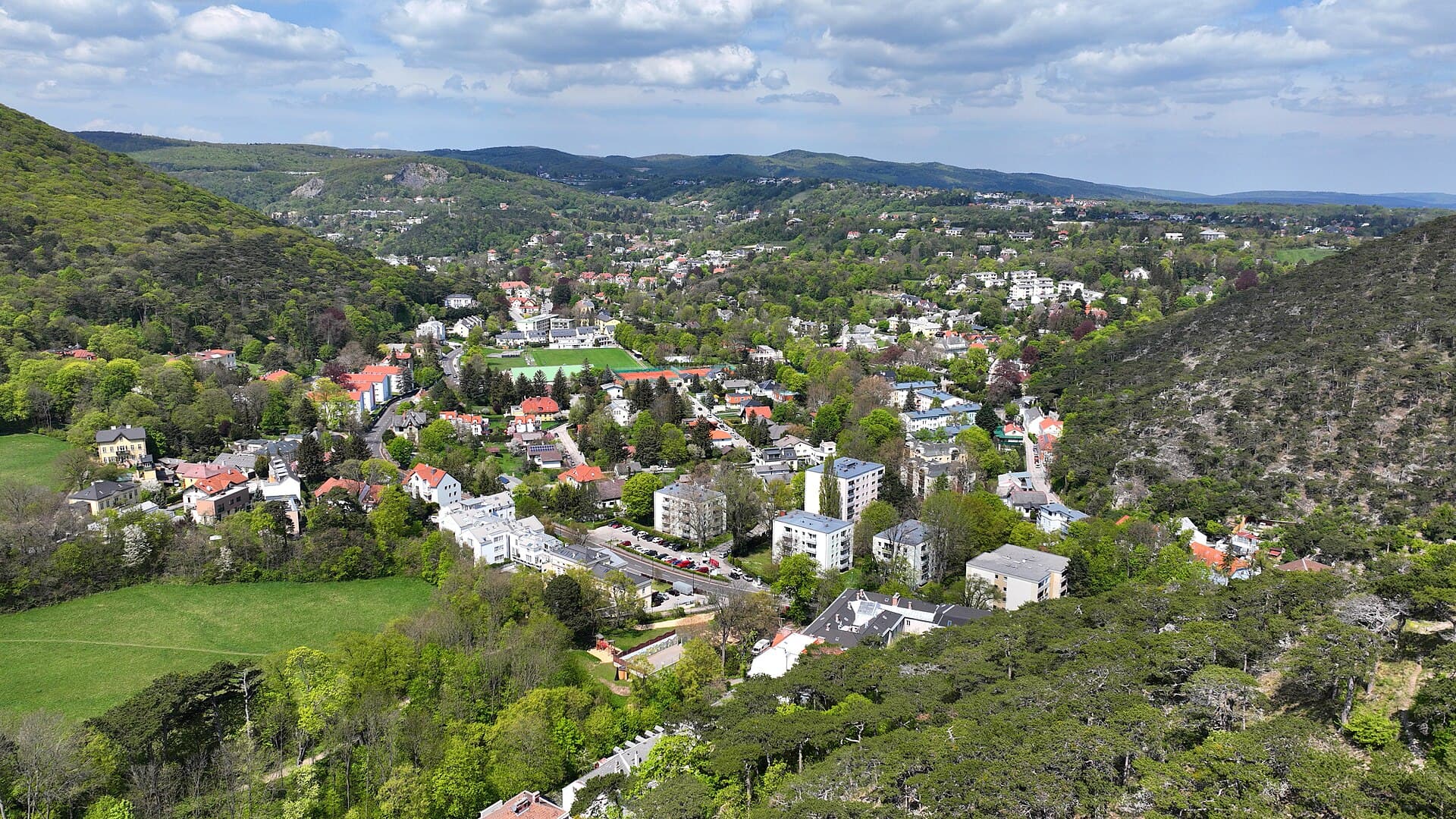 Ortsansicht von Hinterbrühl, Niederösterreich