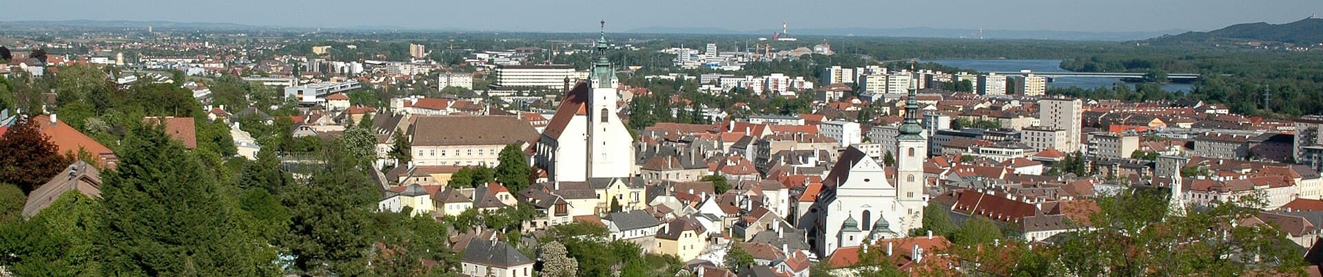 Ortsansicht von Krems an der Donau, Niederösterreich