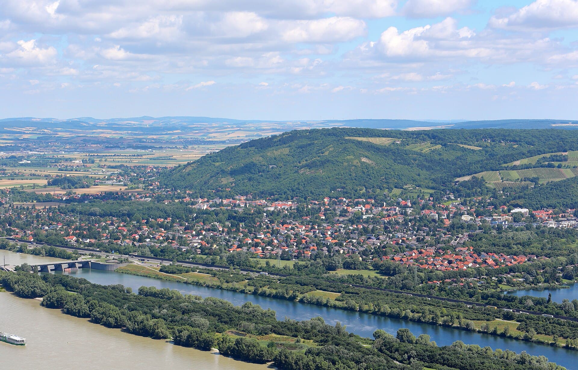 Ortsansicht von Langenzersdorf, Niederösterreich