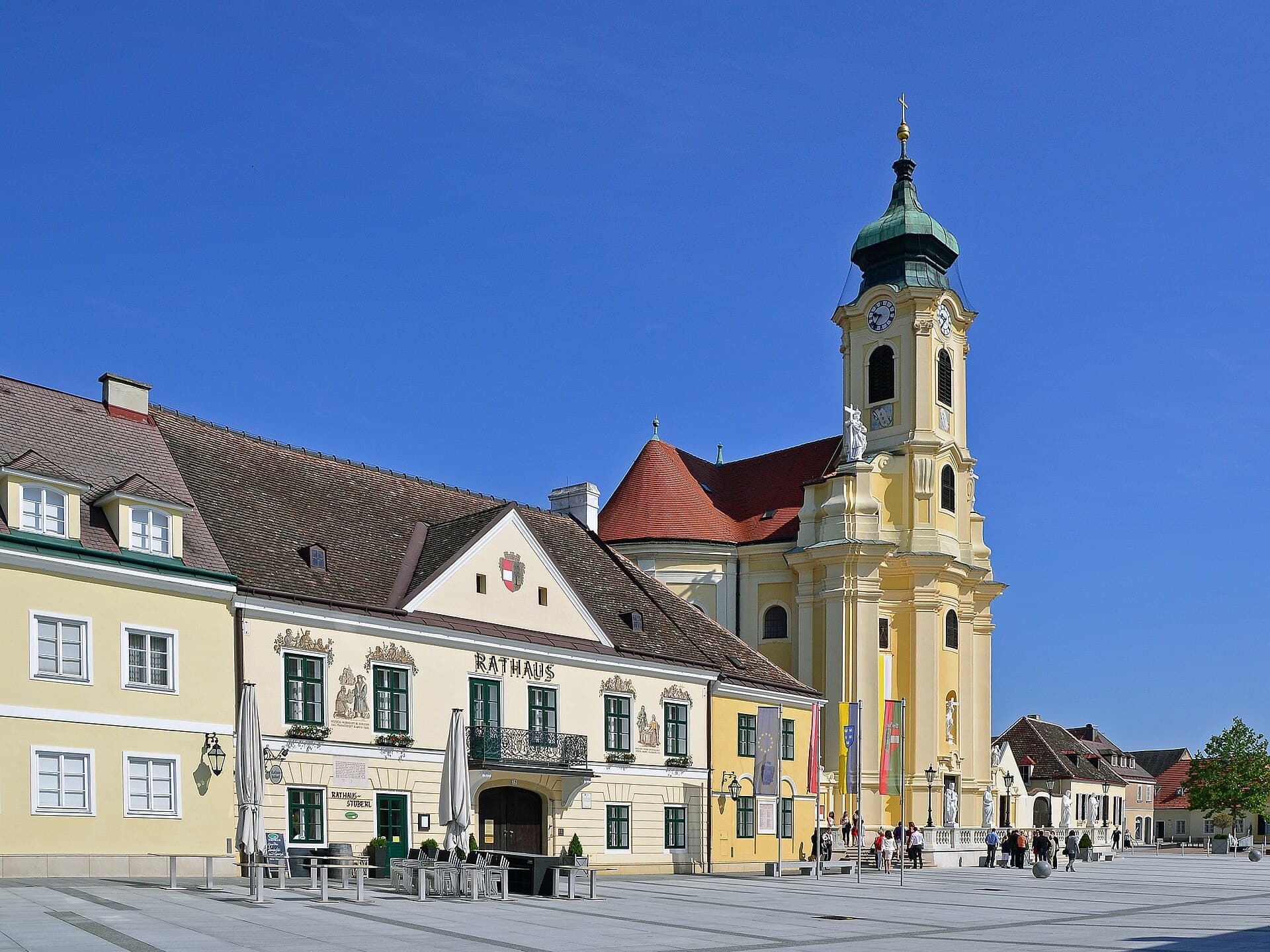 Ortsansicht von Laxenburg, Niederösterreich