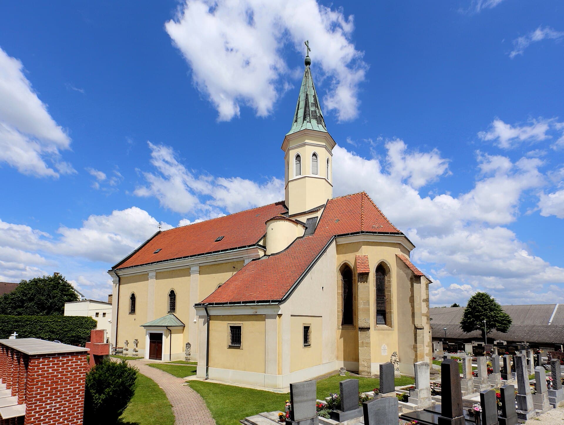 Ortsansicht von Markgrafneusiedl, Niederösterreich