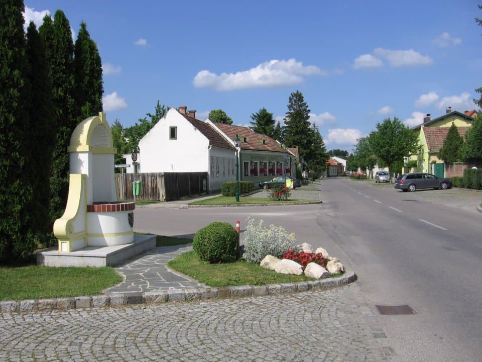 Ortsansicht von Mitterndorf an der Fischa, Niederösterreich