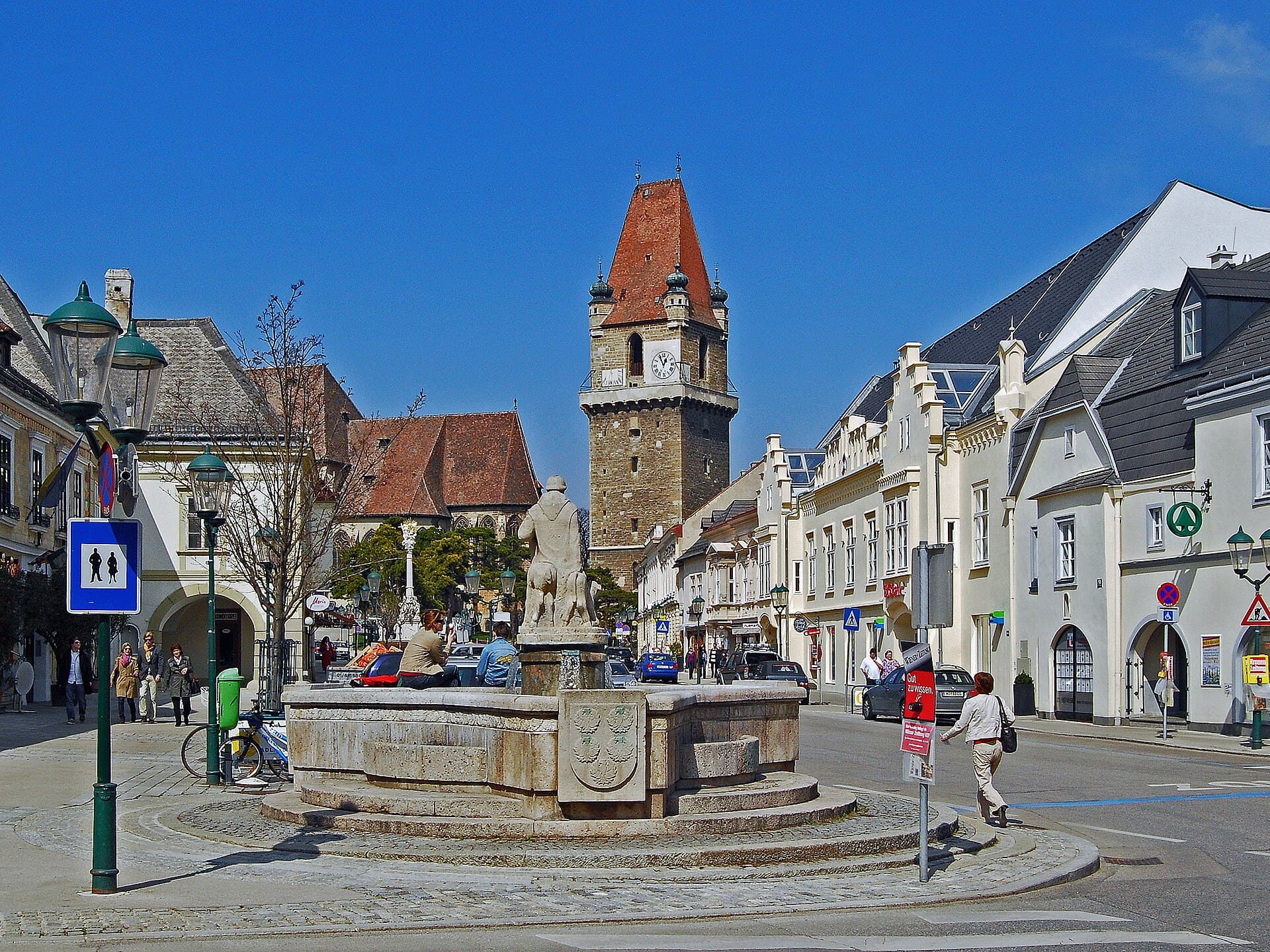 Ortsansicht von Perchtoldsdorf, Niederösterreich