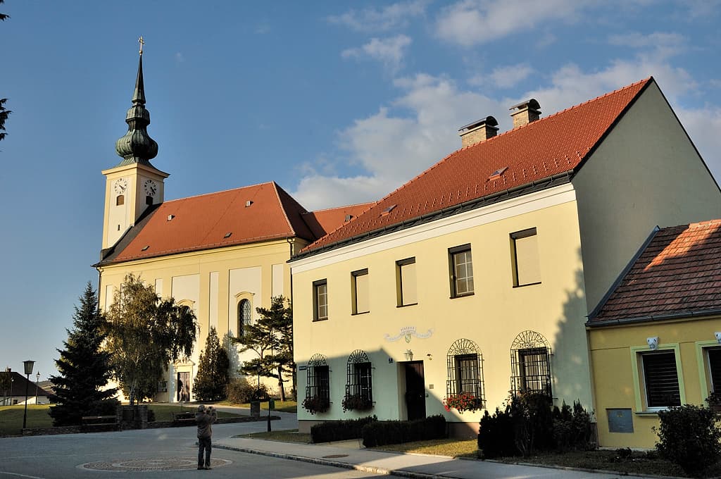 Ortsansicht von Schönkirchen-Reyersdorf, Niederösterreich
