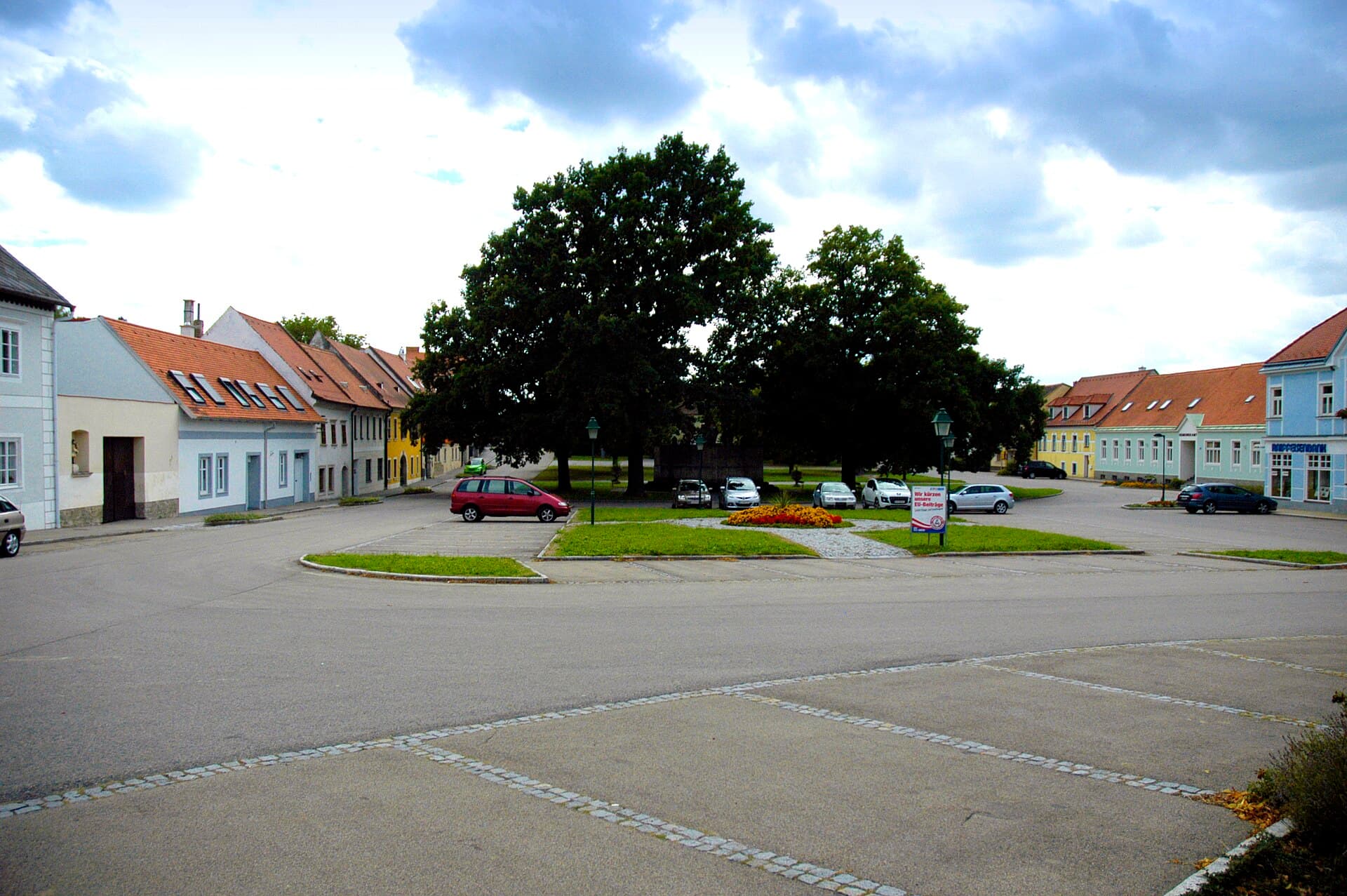 Ortsansicht von Sitzendorf an der Schmida, Niederösterreich