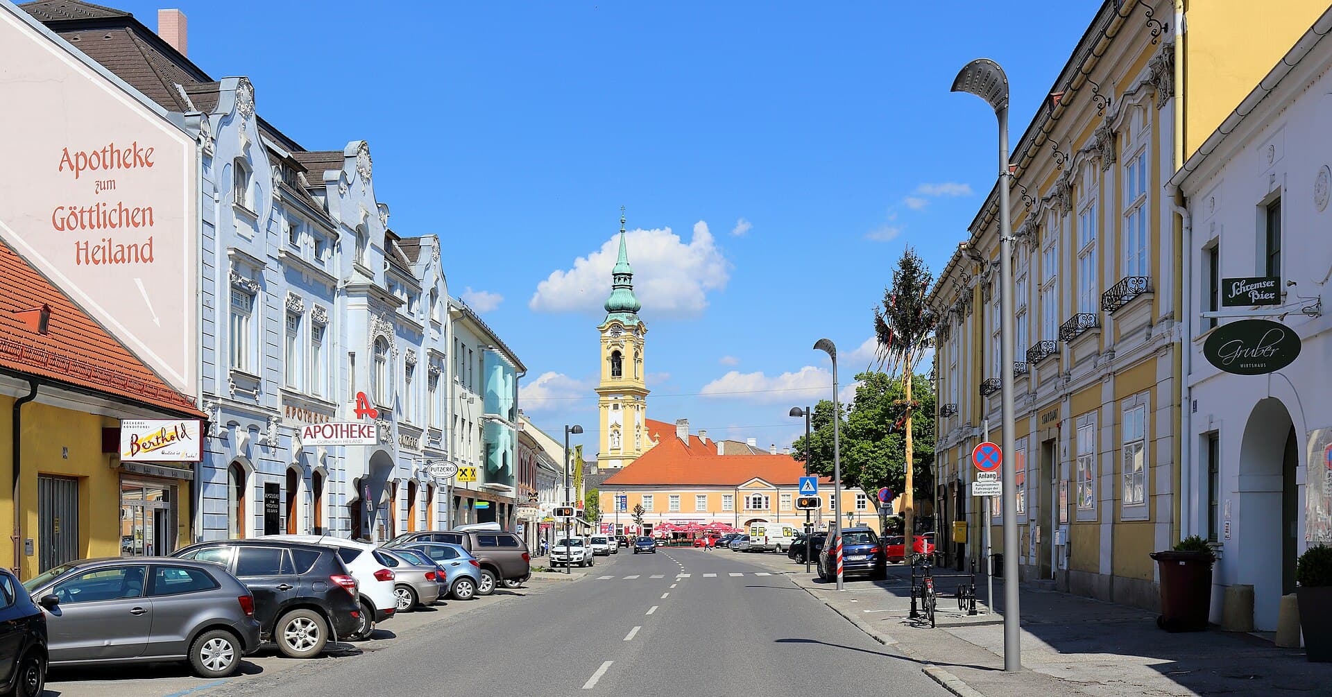 Ortsansicht von Stockerau, Niederösterreich