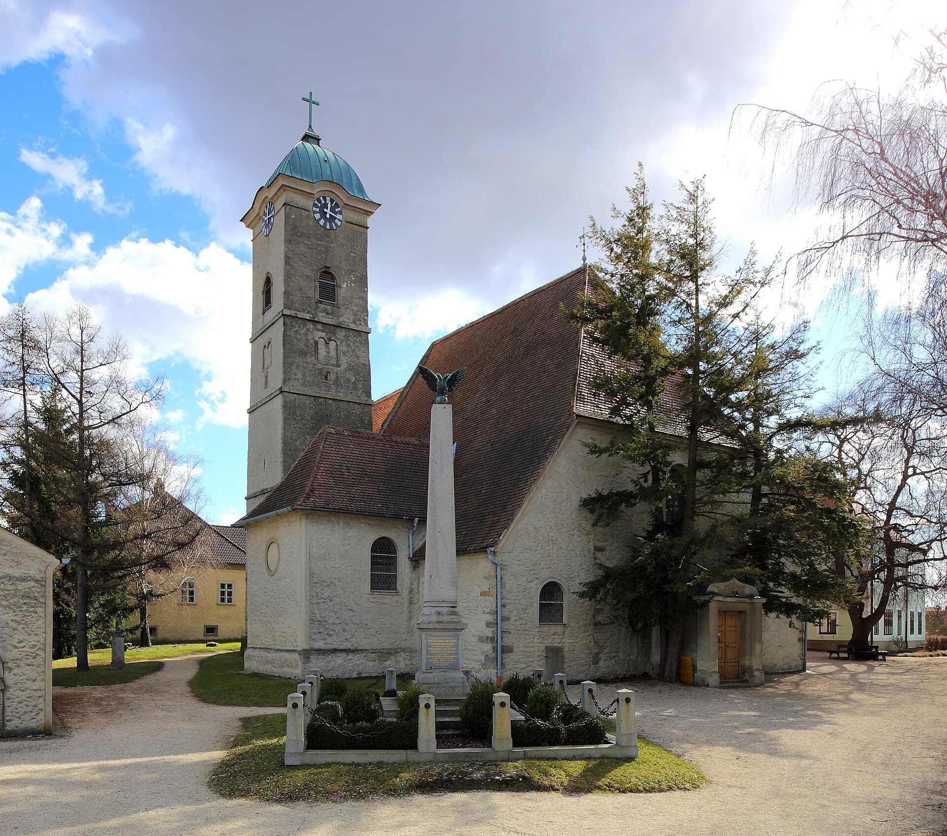 Ortsansicht von Ulrichskirchen-Schleinbach, Niederösterreich