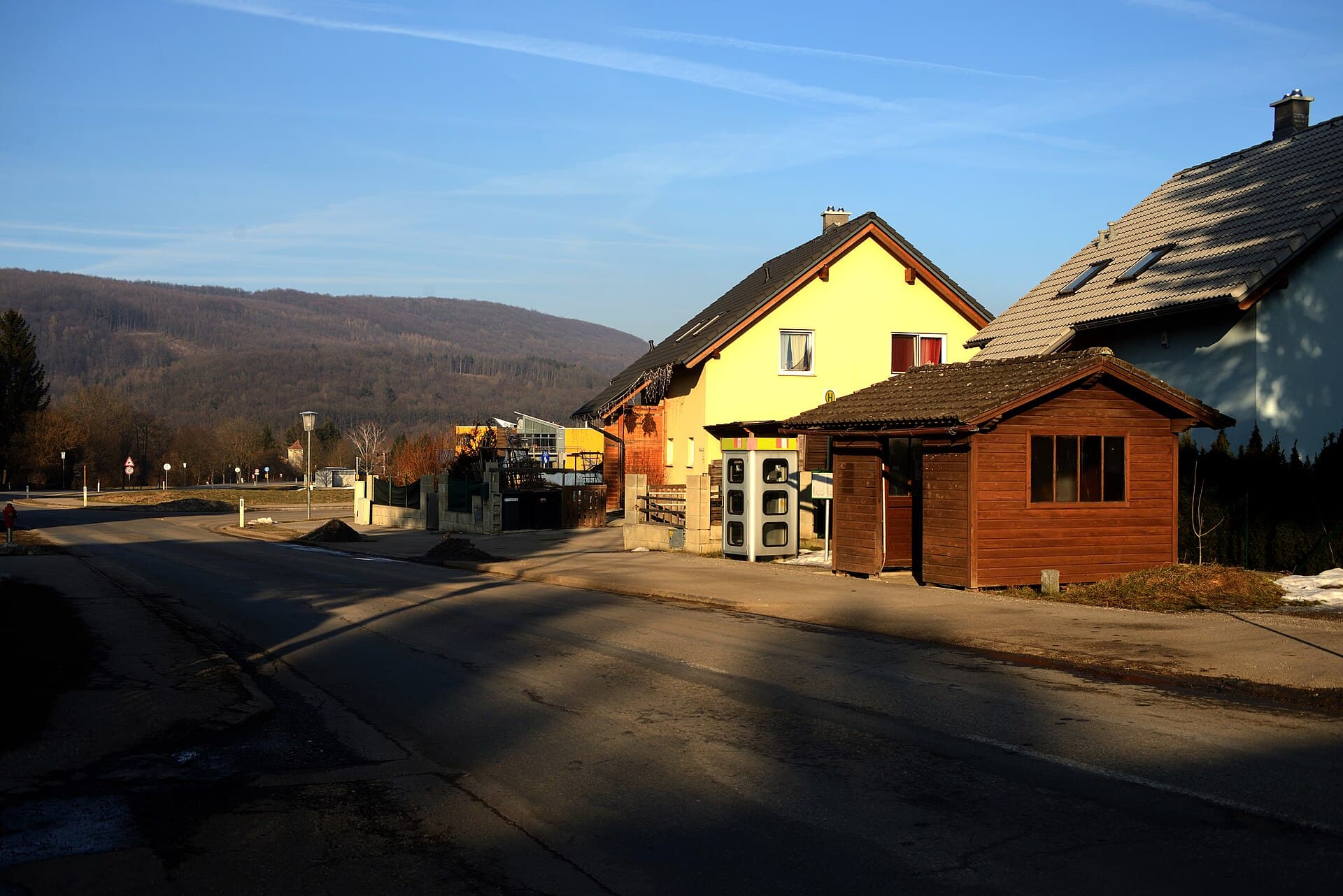 Ortsansicht von Wolfsgraben, Niederösterreich