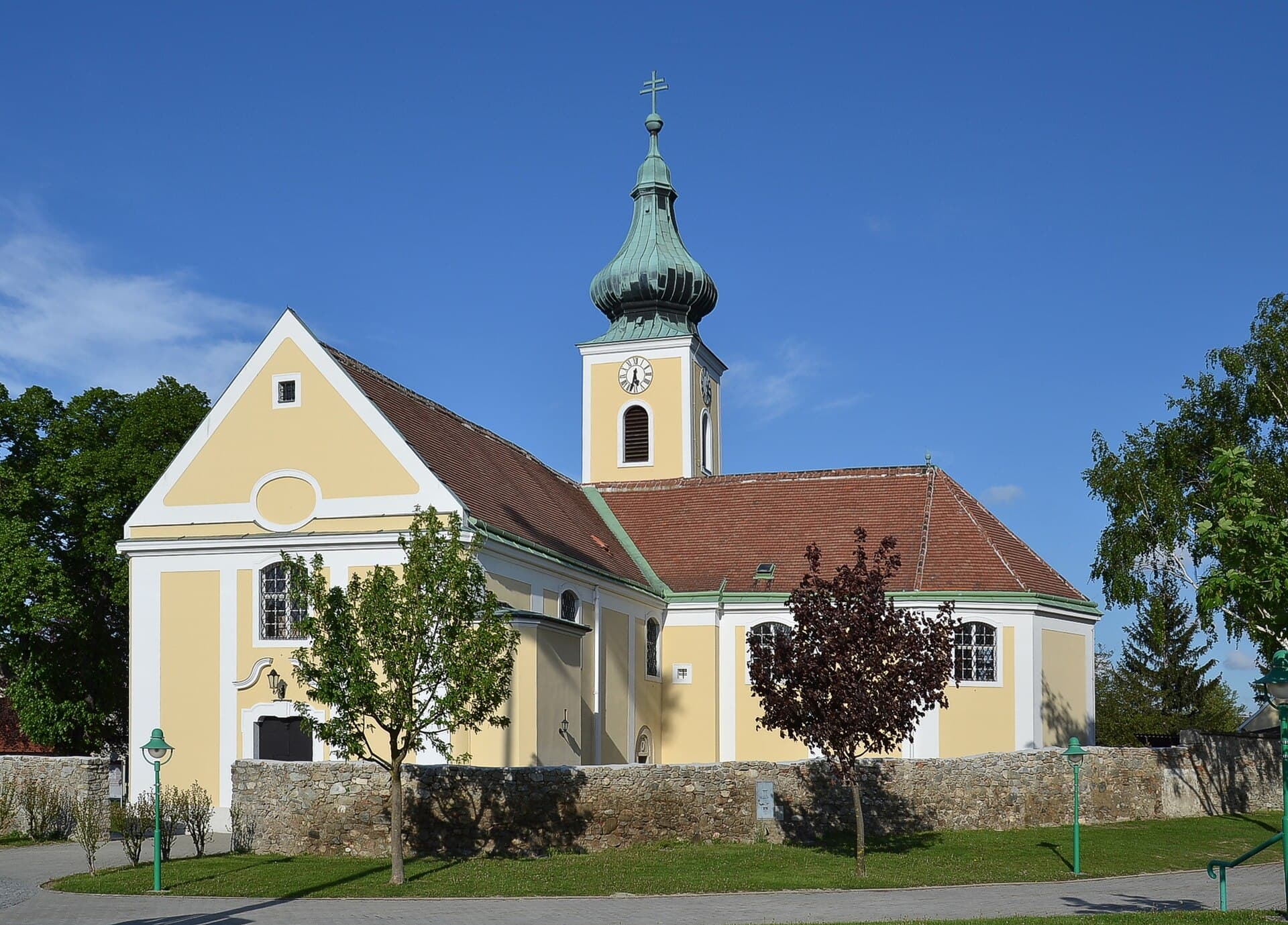 Ortsansicht von Wolfsthal, Niederösterreich