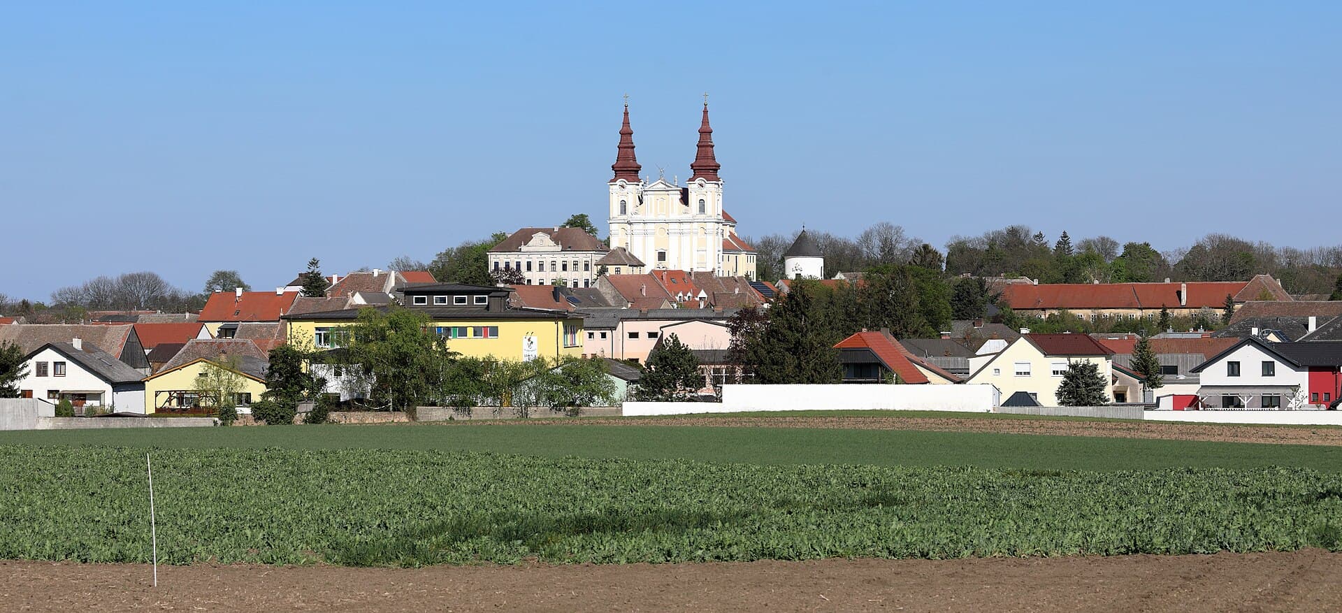 Ortsansicht von Wullersdorf, Niederösterreich