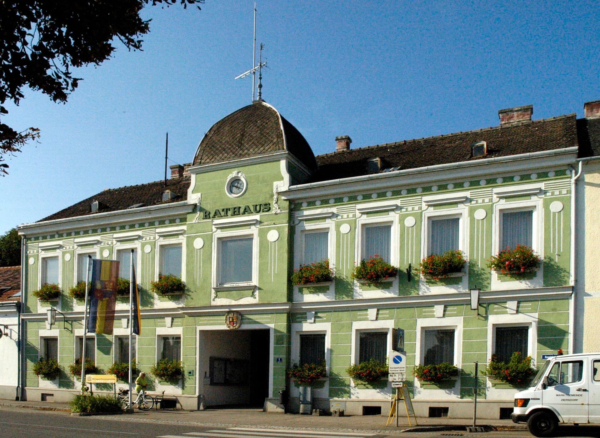 Ortsansicht von Ziersdorf, Niederösterreich